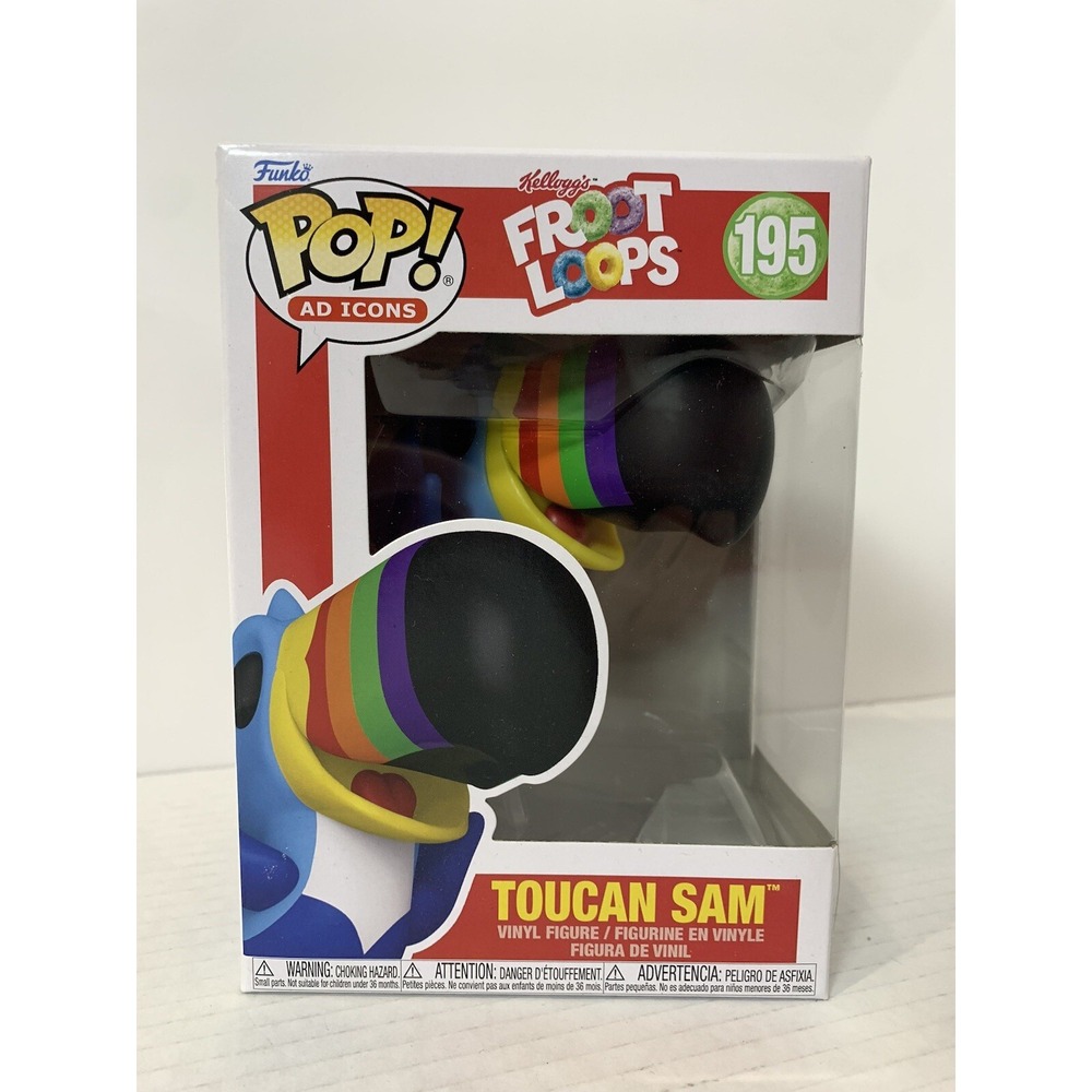 Funko Pop! Kellogg's Toucan Sam #195 Flying Cereal Mascot Froot Loops